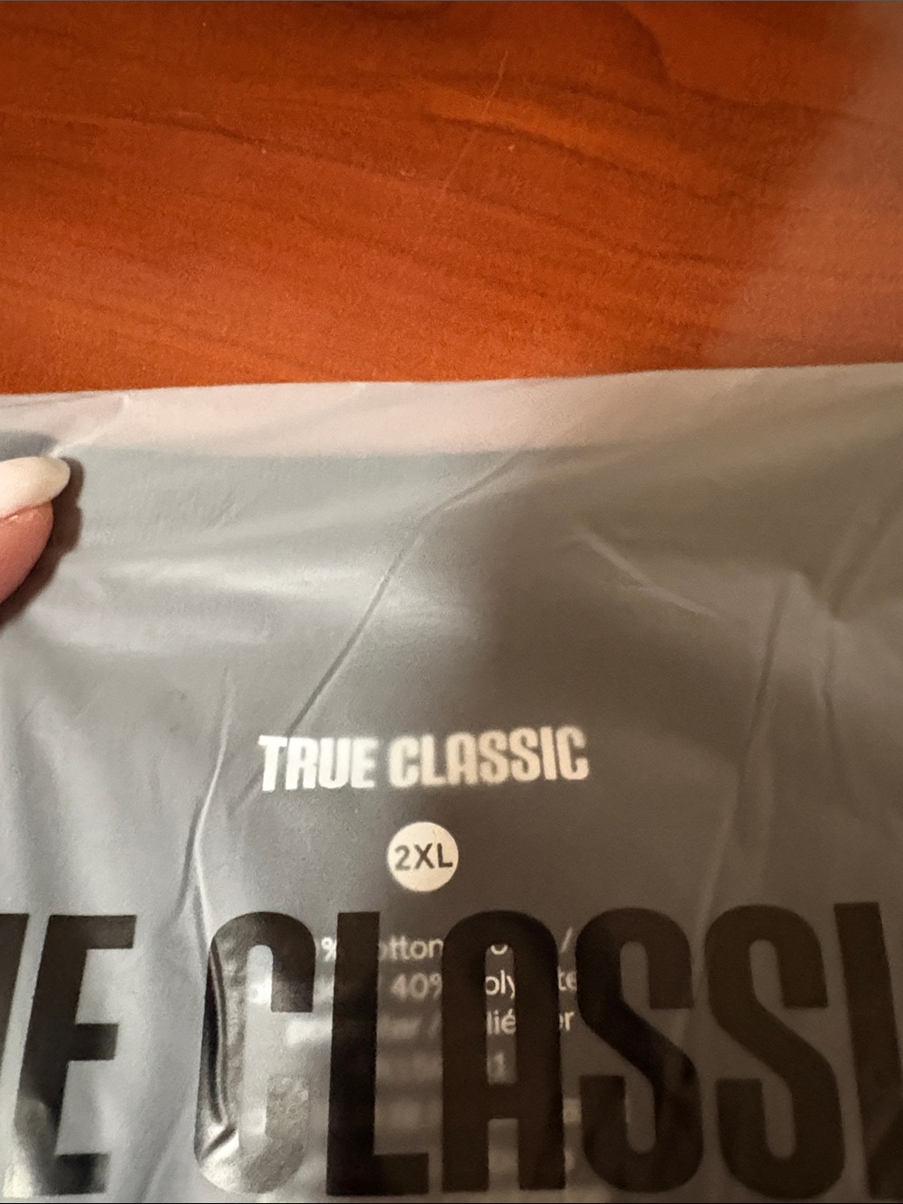 TRUE CLASSIC black t-shirt. New in bag - Picture 2 of 4